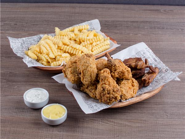 25-COMBO WING E RIBS (M)